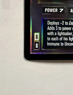 Lord Vader – ULTRA RARE FOIL – Reflections 2 II – Star Wars CCG – Decipher – NM - Image 4