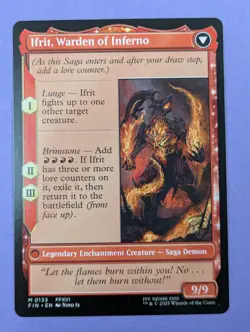 MTG Magic: FINAL FANTASY: Clive, Ifrit's Dominant #0133 Mythic - NM - Image 2