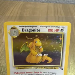 Pokemon TCG Dragonite Fossil Holo Unlimited Rare Card 4/62 great shape! 🔥 - Image 5