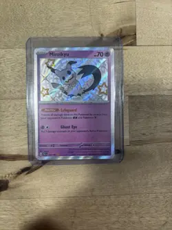 Mimikyu 160/091 Pokemon TCG Paldean Fates Shiny Rare Card Near Mint Condition - Image 2