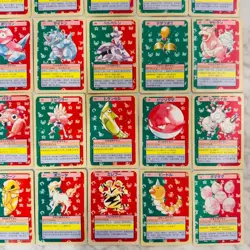 TopSun Pokemon Cards Lot of 35 Blue Back Gyarados Electabuzz Rare Vintage Japan - Image 5