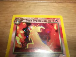 Dark Typhlosion 10/105 Holo Pokemon Card Neo Destiny Genuine - Image 2