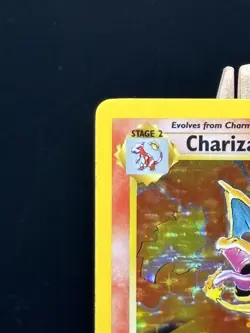 Charizard 4/102 Base Set Rare Holo Pokemon Card WOTC 1999 - Image 2