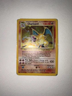 Pokemon Charizard 4/102 Base Set Holo Rare Card Vintage 1999 TCG HP - Image 5