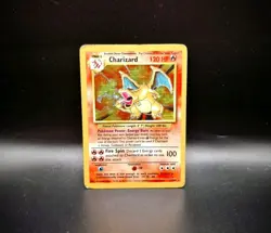 Pokemon TCG Charizard Holo Rare Base Set Card 1999 4/102 WOTC *MP/HP* - Image 1