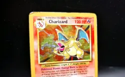 Pokemon TCG Charizard Holo Rare Base Set Card 1999 4/102 WOTC *MP/HP* - Image 2