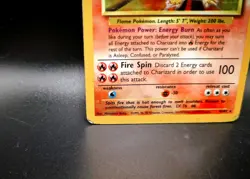 Pokemon TCG Charizard Holo Rare Base Set Card 1999 4/102 WOTC *MP/HP* - Image 3