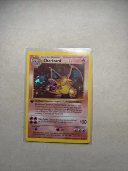Pokemon TCG Charizard 1999 Base Set Holo First Edition Unlimited Rare Card 4/102 - Image 3