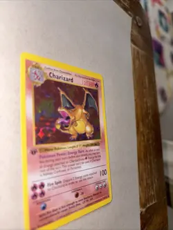 Pokemon TCG Charizard 1999 Base Set Holo First Edition Unlimited Rare Card 4/102 - Image 4