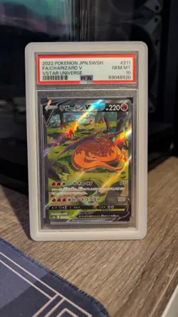 PSA 10 Charizard V 211/172 SAR Japanese Pokemon Card VSTAR Universe GEM MINT - Image 1