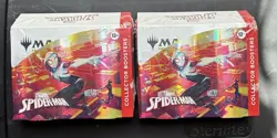 Magic: The Gathering Marvel Spider-Man Collector Booster Box Lot of 2 English - Image 1
