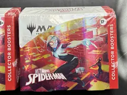 Magic: The Gathering Marvel Spider-Man Collector Booster Box Lot of 2 English - Image 2