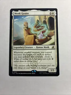 Monk Gyatso - Avatar: The Last Airbender MTG Plus Bonus Rare!!! - Image 1