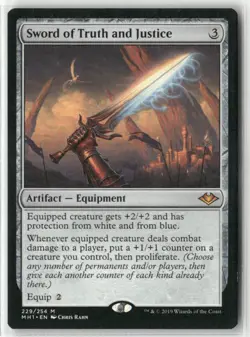 Magic the Gathering Sword of Truth and Justice Modern Horizons #229 - Image 1