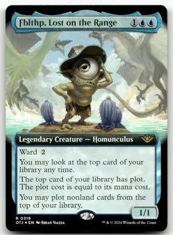 Fblthp, Lost on the Range (Extended Art) #319 (Foil) NM Thunder Junction - Image 1