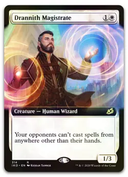 Drannith Magistrate (Extended Art) #314 (Foil) (NM) Ikoria IKO Magic MTG - Image 1