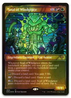 Soul of Windgrace (Textured Foil) #360 (NM) Dominaria United DMU Magic MTG - Image 1