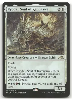 Kyodai, Soul of Kamigawa #23 (Foil) (NM) Kamigawa Neon Dynasty NEO Magic MTG - Image 1