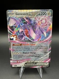 Pokemon Genesect Ex 067/086 Play! Prize Pack Series 8 Pack Fresh - NM - Image 1