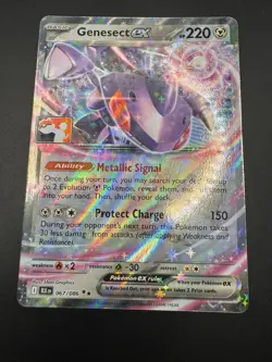 Pokemon Genesect Ex 067/086 Play! Prize Pack Series 8 Pack Fresh - NM - Image 4