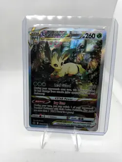 Leafeon VSTAR GG35/GG70 Holo VSTAR Rare Crown Zenith Galarian Gallery Pokemon NM - Image 1