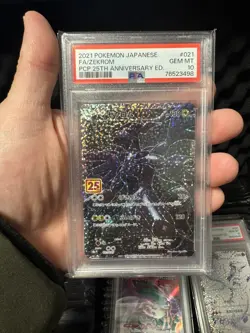 2021 Pokemon Japanese Zekrom 021/025 25th Anniversary Promo PSA 10 021 - Image 1