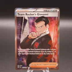 Pokemon TCG SV10: Destined Rivals 225/182 UR Team Rocket’s Giovanni - Image 1