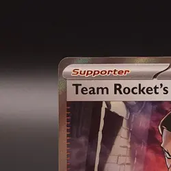 Pokemon TCG SV10: Destined Rivals 225/182 UR Team Rocket’s Giovanni - Image 2