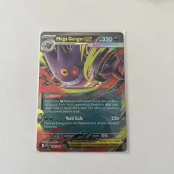 Mega Gengar ex 056/094 Double Rare Phantasmal Flames Pokemon Near Mint - Image 1