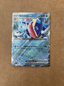Pokemon TCG Greninja EX Double Rare Stellar Crown 041/142 Pack Fresh / NM - Image 1