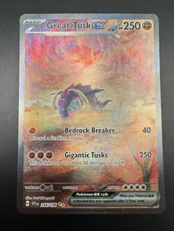 Great Tusk ex - 246/198 Scarlet & Violet Base Set (Pokemon) Illustration Rare - Image 1