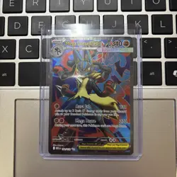 Mega Lucario ex 160/132 Ultra Rare Mega Evolution Pokemon Near Mint - Image 1