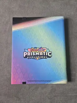 Pokemon Prismatic Evolutions 9 Pocket Binder (396 Slots Total) - Image 2
