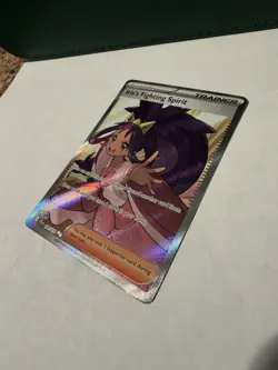 Pokemon Iris's Fighting Spirit Ultra Rare Full Art Holo 180/159 Sv09 Trainer - Image 5
