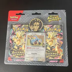 Pokemon TCG Mega Evolution Ascended Heroes Larry’s Komala 2 Pack Blister Sealed - Image 1