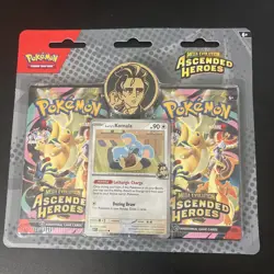 Pokemon TCG Mega Evolution Ascended Heroes Larry’s Komala 2 Pack Blister Sealed - Image 2