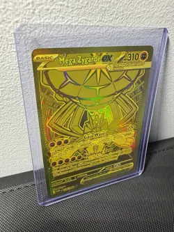 Mega Zygarde EX 124/088 Gold Perfect Order Pokemon TCG NM/M - Image 1