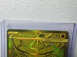 Mega Zygarde EX 124/088 Gold Perfect Order Pokemon TCG NM/M - Image 2