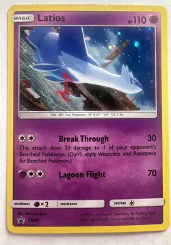 Latios #SM88 Holo Sun & Moon Black Star Promo 2016-19 Pokemon - Image 1