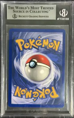 Pokemon (1999) Base Unlimited 8 Machamp Holo R 1st Ed. BGS 9 - Image 4
