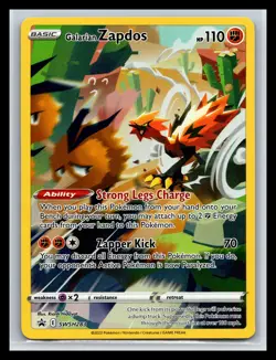 SWSH: Sword & Shield Promo Cards #SWSH283 Galarian Zapdos - Image 1