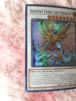 Yu-gi-oh! Ancient Fairy Life Dragon ALIN-EN039 Alliance Insight 1st Edition - Image 2