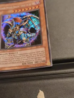Chaos Emperor Dragon - Envoy Of The End IOC-000 1st Edition Secret Rare - Image 3