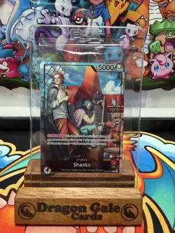 Shanks (2025 PSA Magazine Promo) OP09-001 One Piece Promotion Cards Foil - Image 1