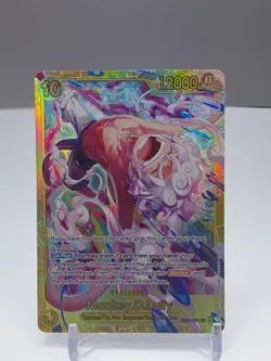 One Piece Monkey.D.Luffy EB04-061 SEC Adventure on Kami's Island OP15 NM - Image 1