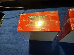 One Piece OP-13 Carry On His Will Booster Box Lot of 2 *Damaged Boxes* - Image 3