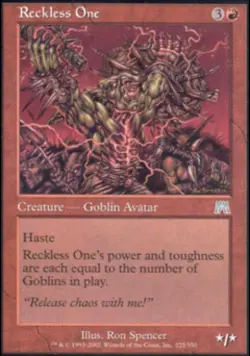 Reckless One - Light Play MTG Onslaught - Image 1