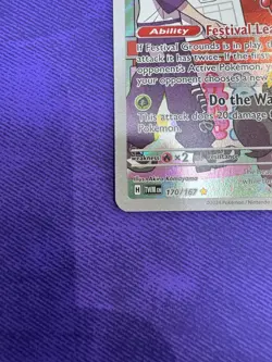 Pokemon TCG Dipplin 170/167 Twilight Masquerade Illustration Rare - Image 4