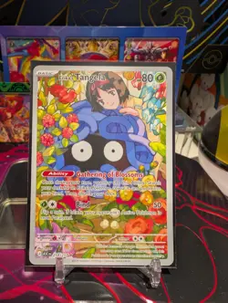 Erika’s Tangela 218/217 Illustration Rare (IR) - Pokemon TCG Ascended Heroes NM - Image 1