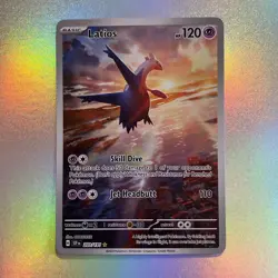 Pokemon TCG Latios Card 203/191 Sv08 Surging Sparks Holo, M/Nm Condition - Image 1